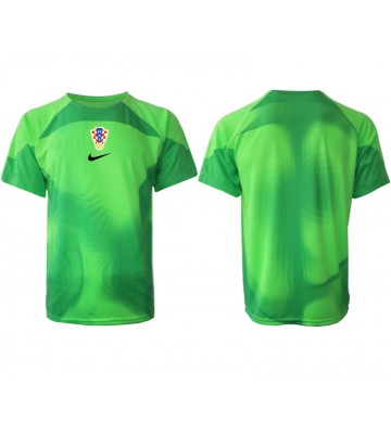 Maillot de foot Croatie Gardien de but Domicile Monde 2022 Manches Courte